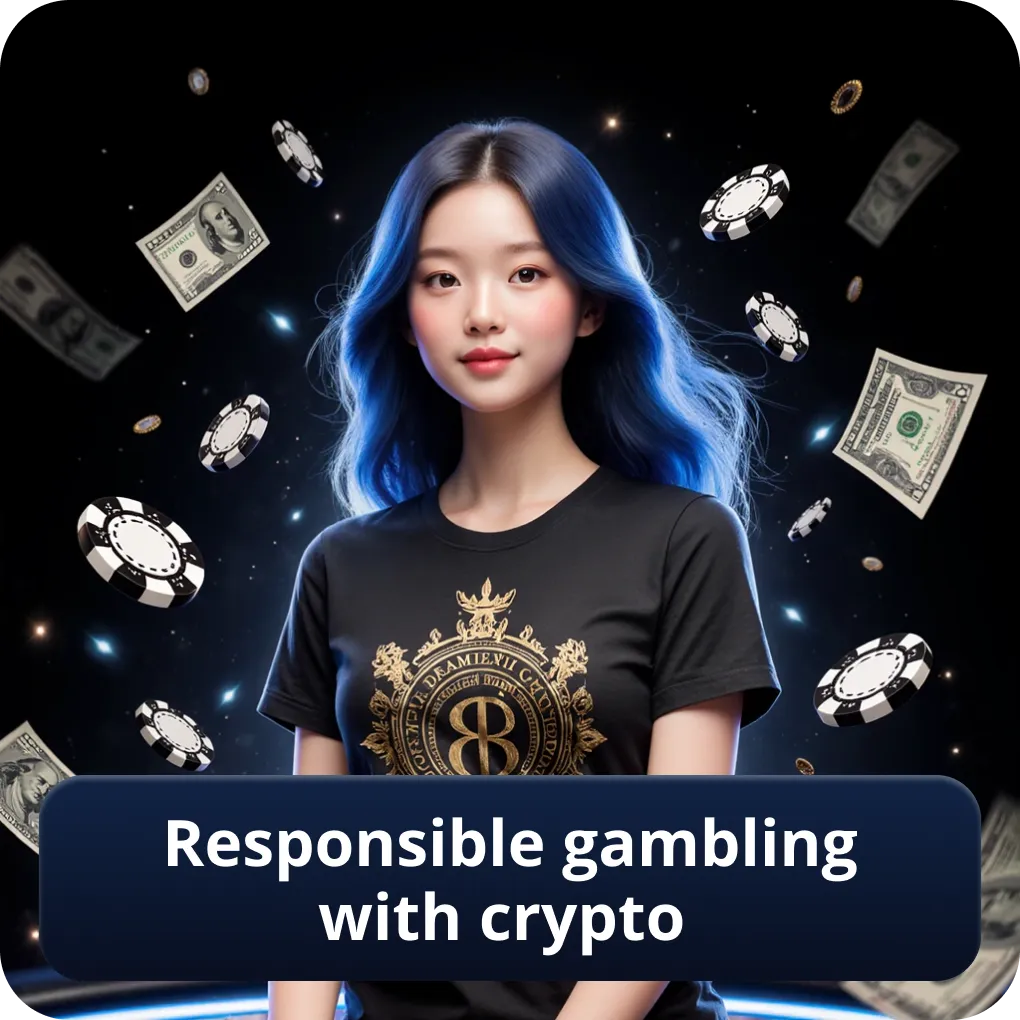Responsible gambling with crypto
