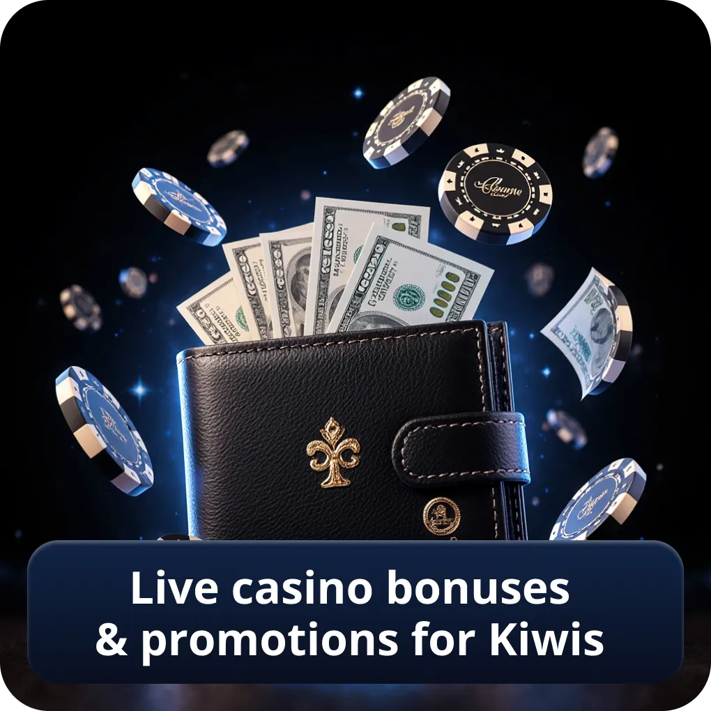 Live Casino Bonuses & Promotions for Kiwis