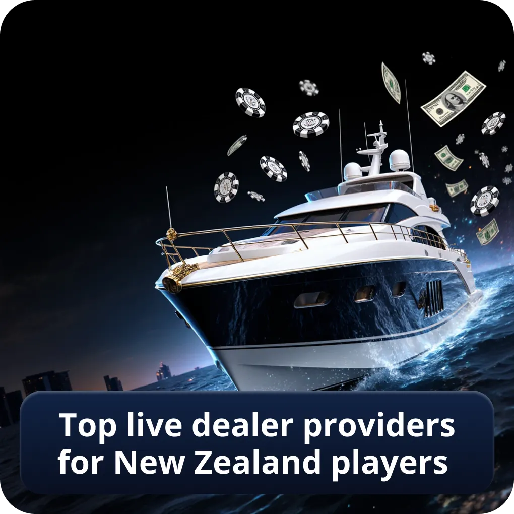 Top Live Dealer Providers for New Zealand Players