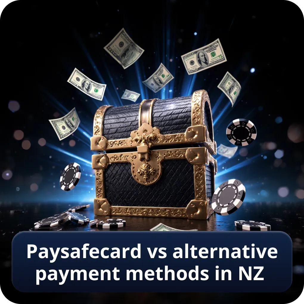Paysafecard vs alternative payment methods in NZ