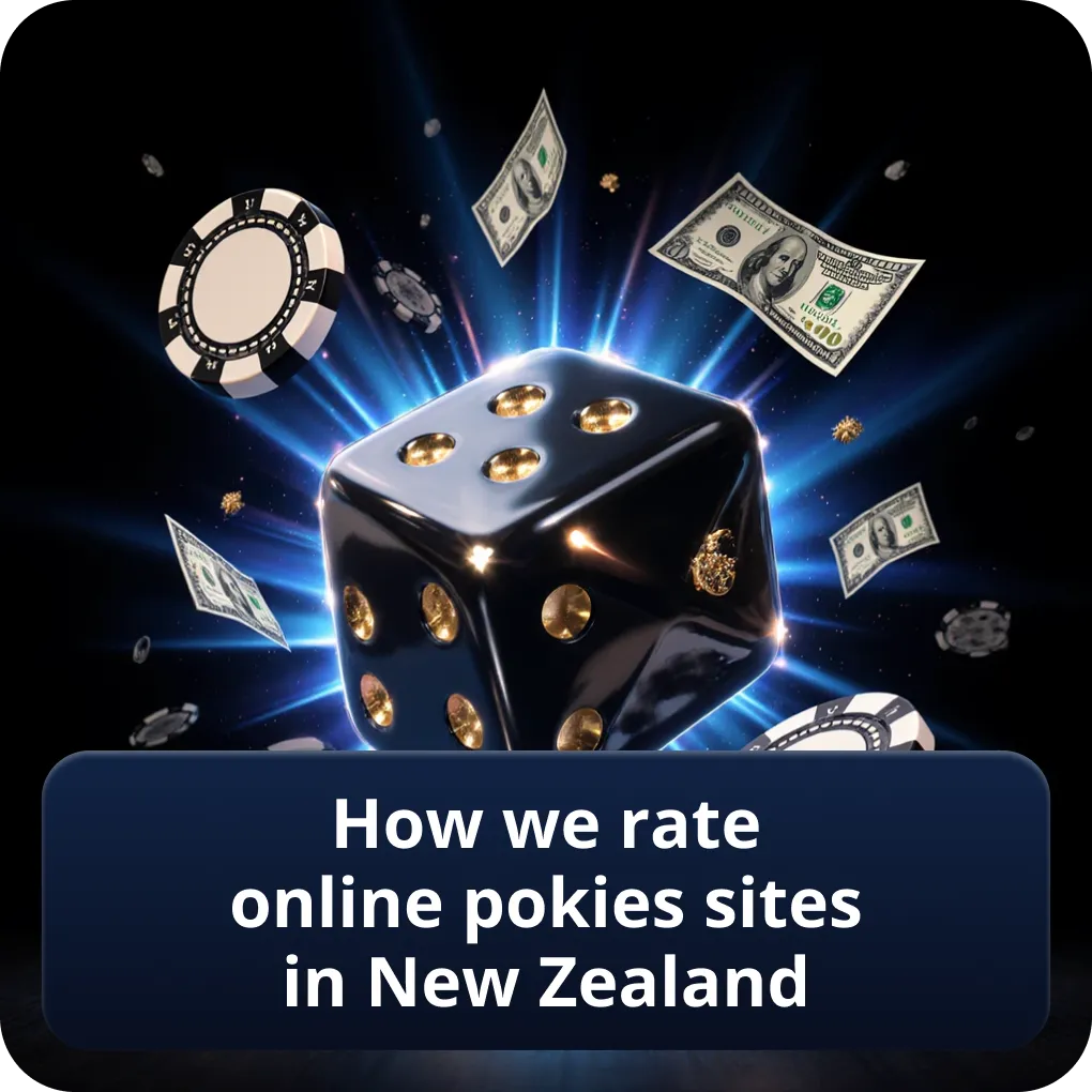 How we rate online pokies sites in New Zealand